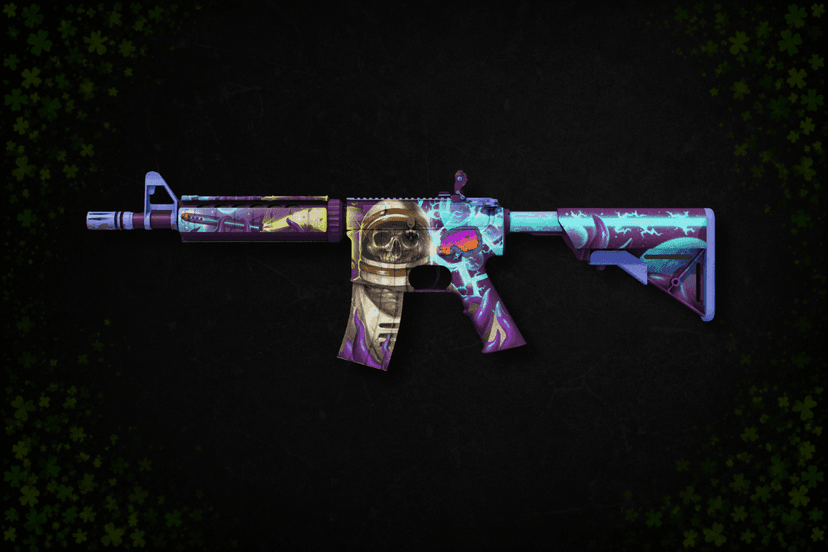 M4A4 | Desolate Space (Well-Worn)